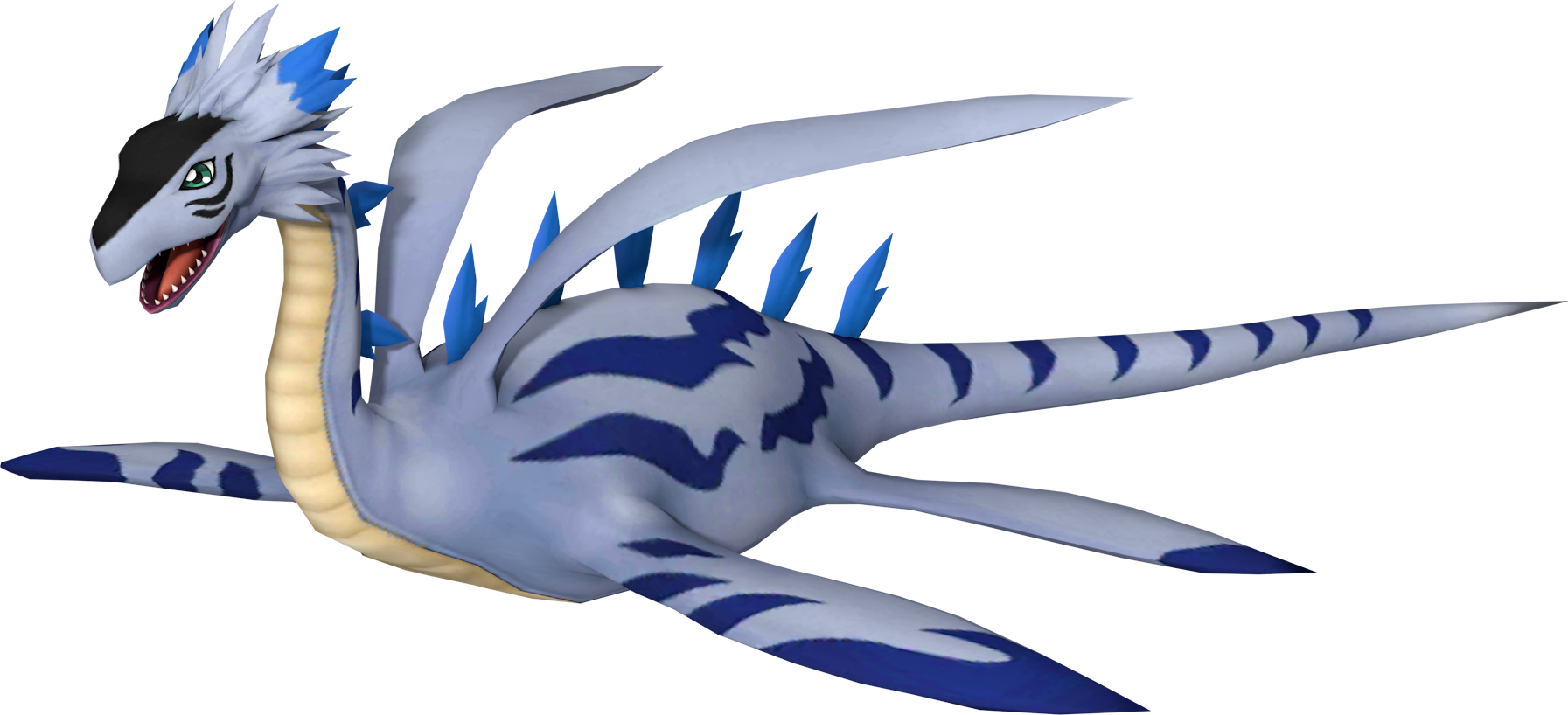 Digimon Whalemon (1793x818), Png Download