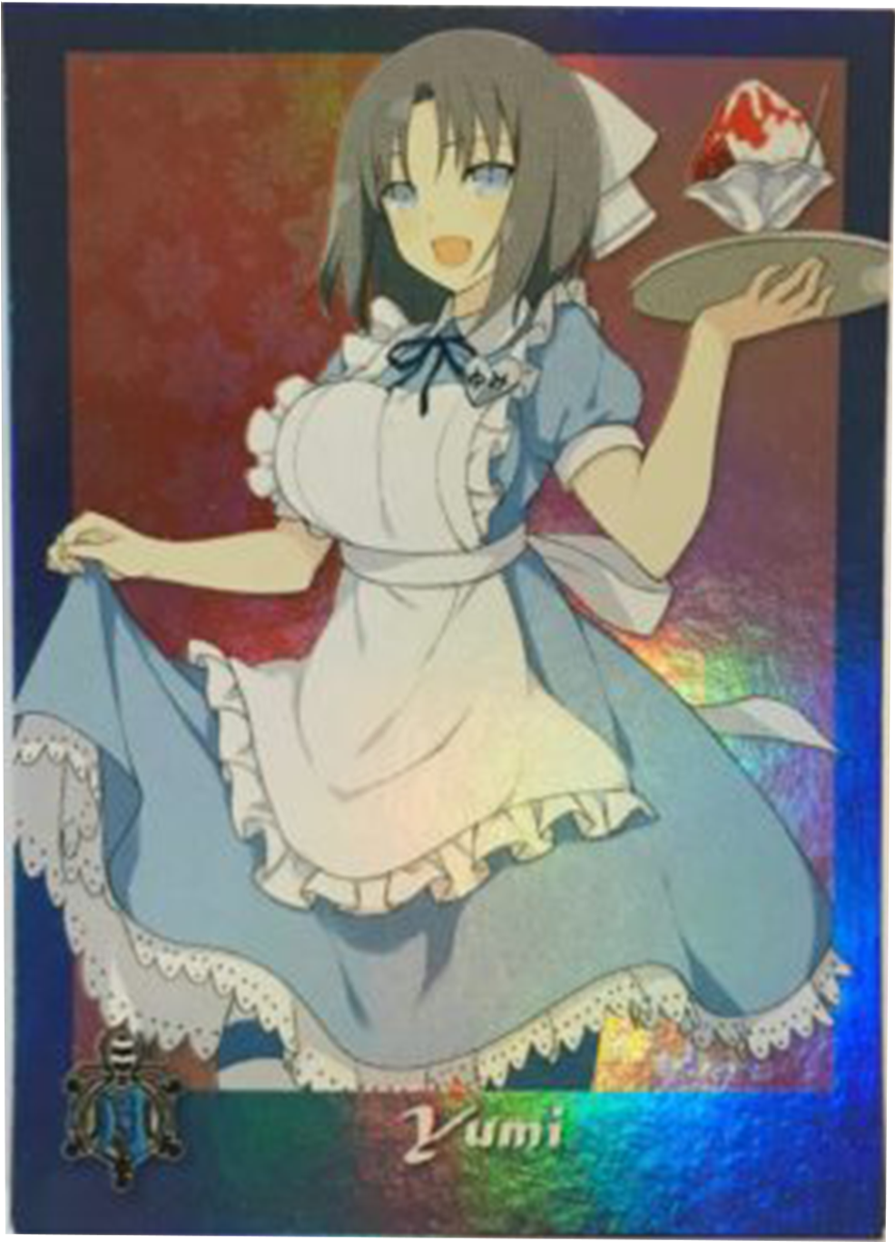 Senran Kagura Estival Versus Pinup Cards - Cartoon (1208x1400), Png Download