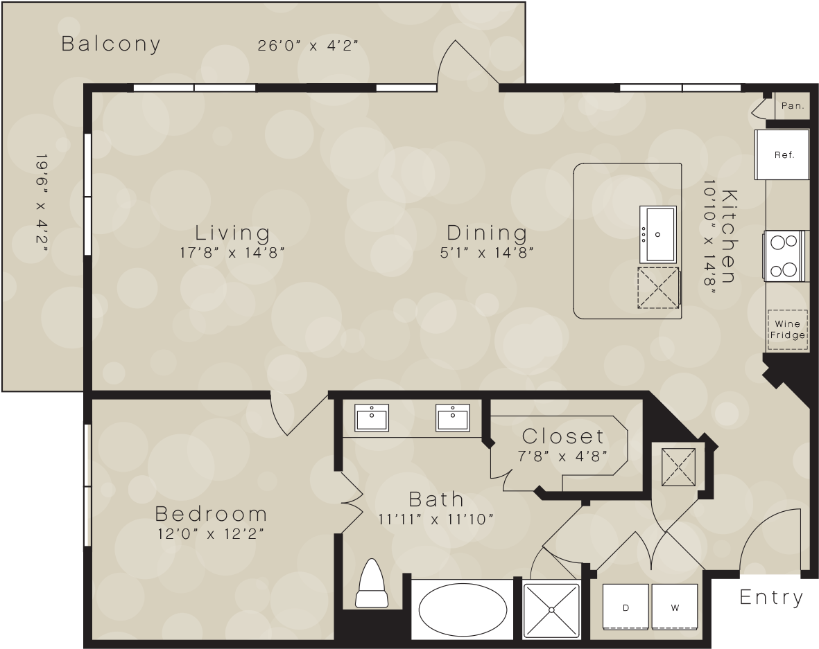 G 1 Residential House Plan Spacious Floor Plans Elan - Floor Plan (1200x1000), Png Download