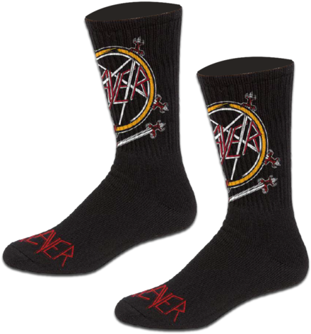 Color Pentagram Socks - Slayer (600x600), Png Download