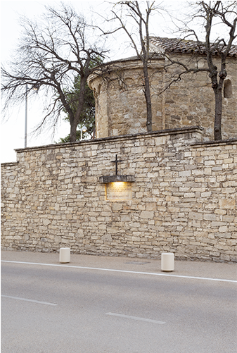 Iglesia Sant Miquel D'ódena - Wall (768x500), Png Download