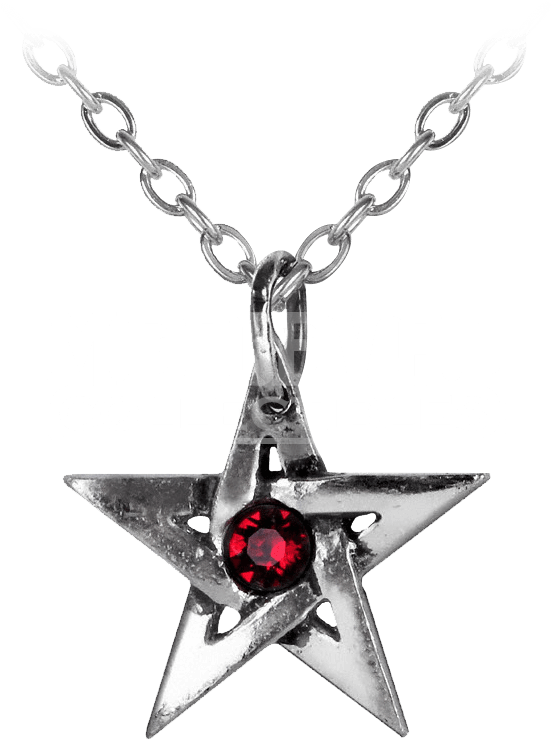 Pentagram Necklace Png (775x775), Png Download