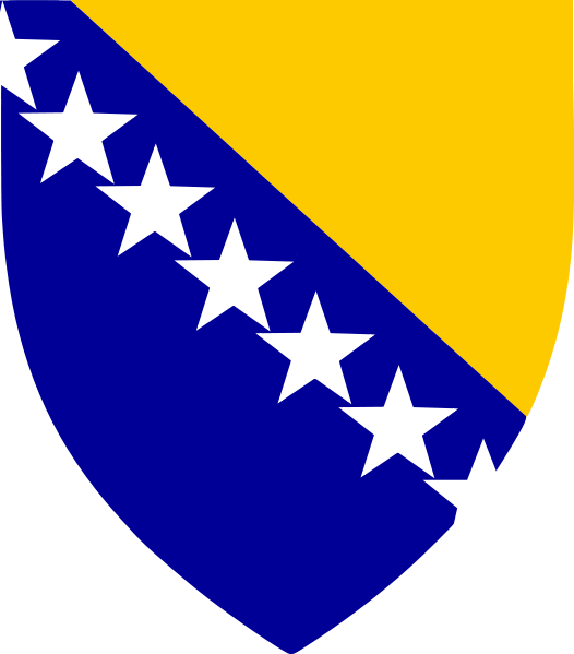 Bosnie - Bosnia And Herzegovina Emblem (526x599), Png Download
