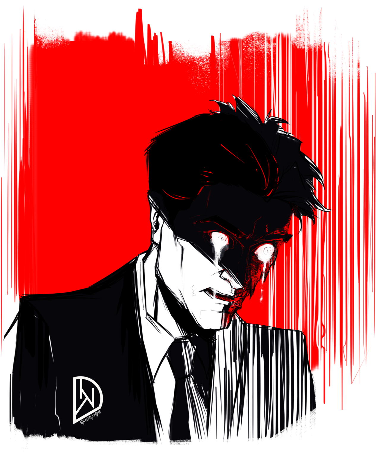 I Get To Draw So Much Constantine Anyway So Took A - Illustration (1280x1542), Png Download