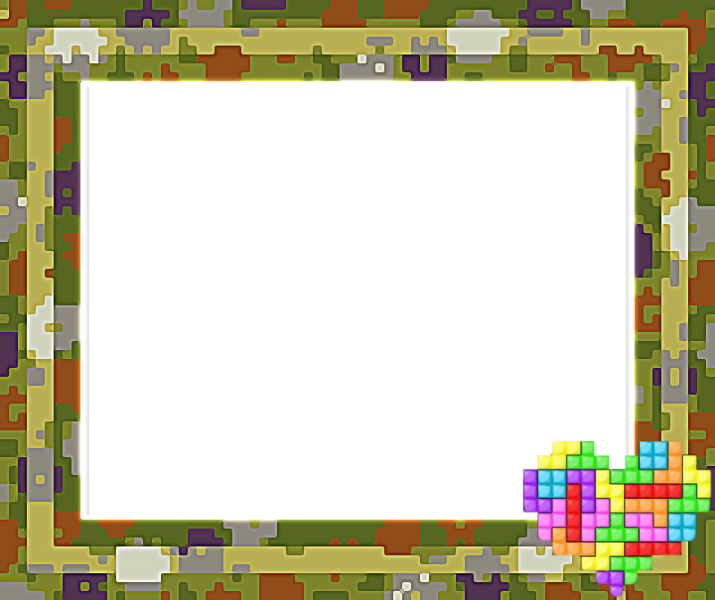 Marcos Fhotoscape, Photoshop Y Gimp Marcos Tetris Del - Picture Frame (800x672), Png Download