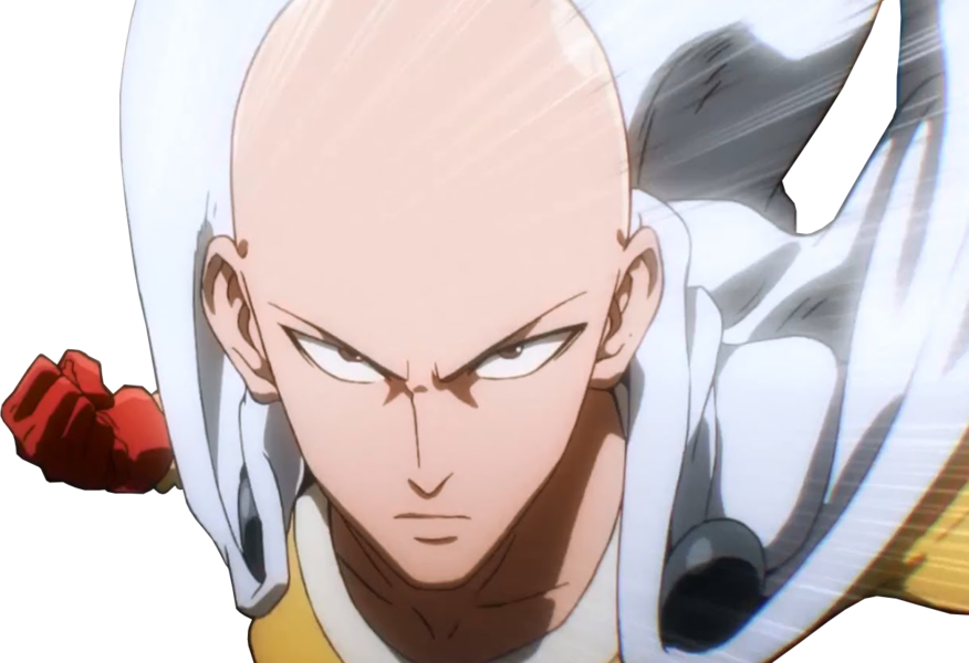 Share This Image - Anime One Punch Man Saitama (876x600), Png Download