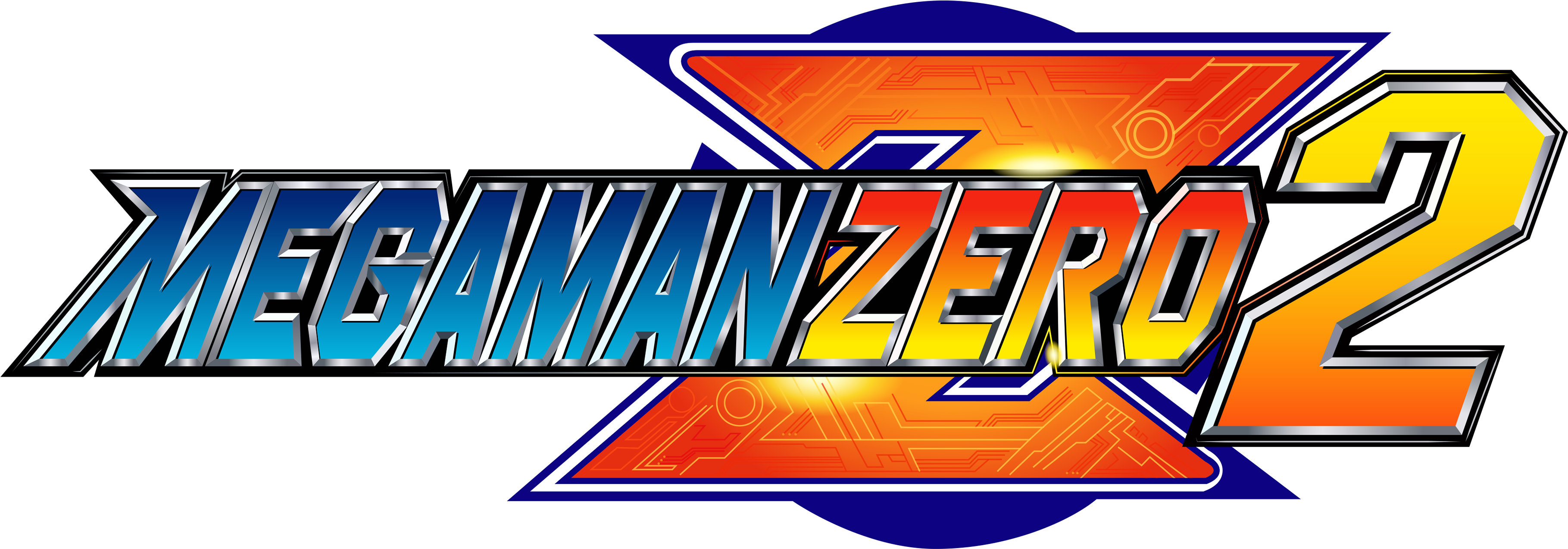 Megaman Zero 2 Logo Png (3840x2084), Png Download