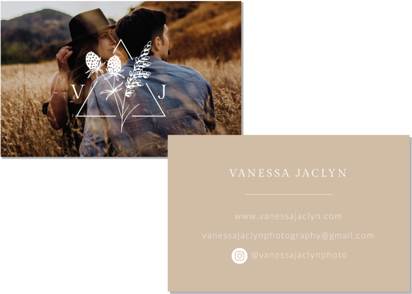 Pngvanessa Jaclyn Photography Logo & Branding By Bea - Flyer (1000x667), Png Download
