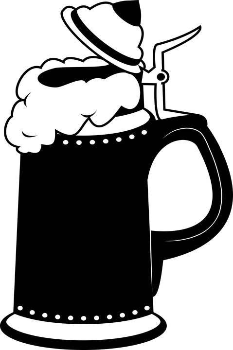 Beer Clipart German Beer - German Beer Stein Clipart (479x720), Png Download