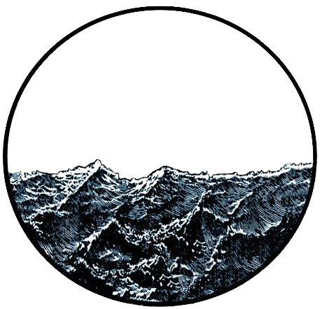 Tattoo Great Kanagawa Off Wave T-shirt The Clipart - Waves In Circle (564x564), Png Download