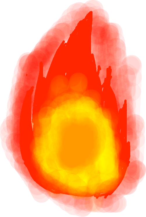 Drawing - Normal Fire - Illustration (502x742), Png Download