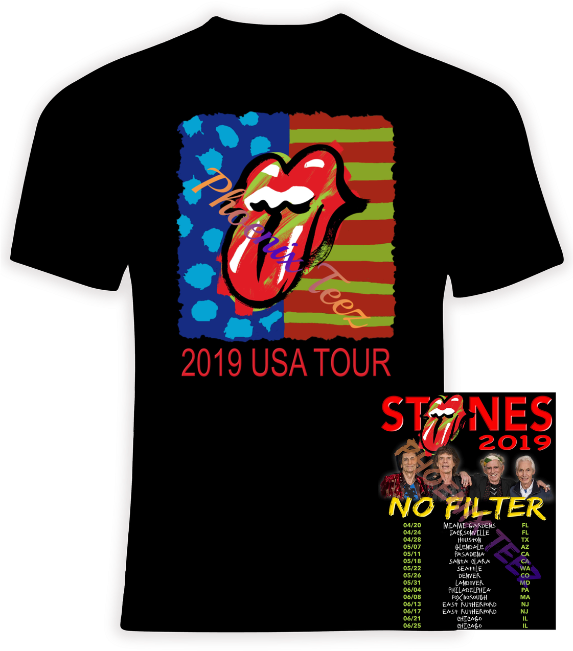 Rolling Stones 2019 No Filter 3 - Queen Adam Lambert The Rhapsody Tour (1120x1280), Png Download