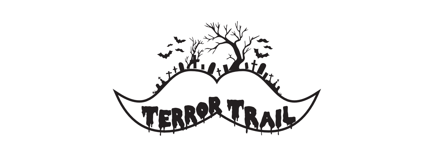 Terror Trail - Halloween Moon (1500x527), Png Download