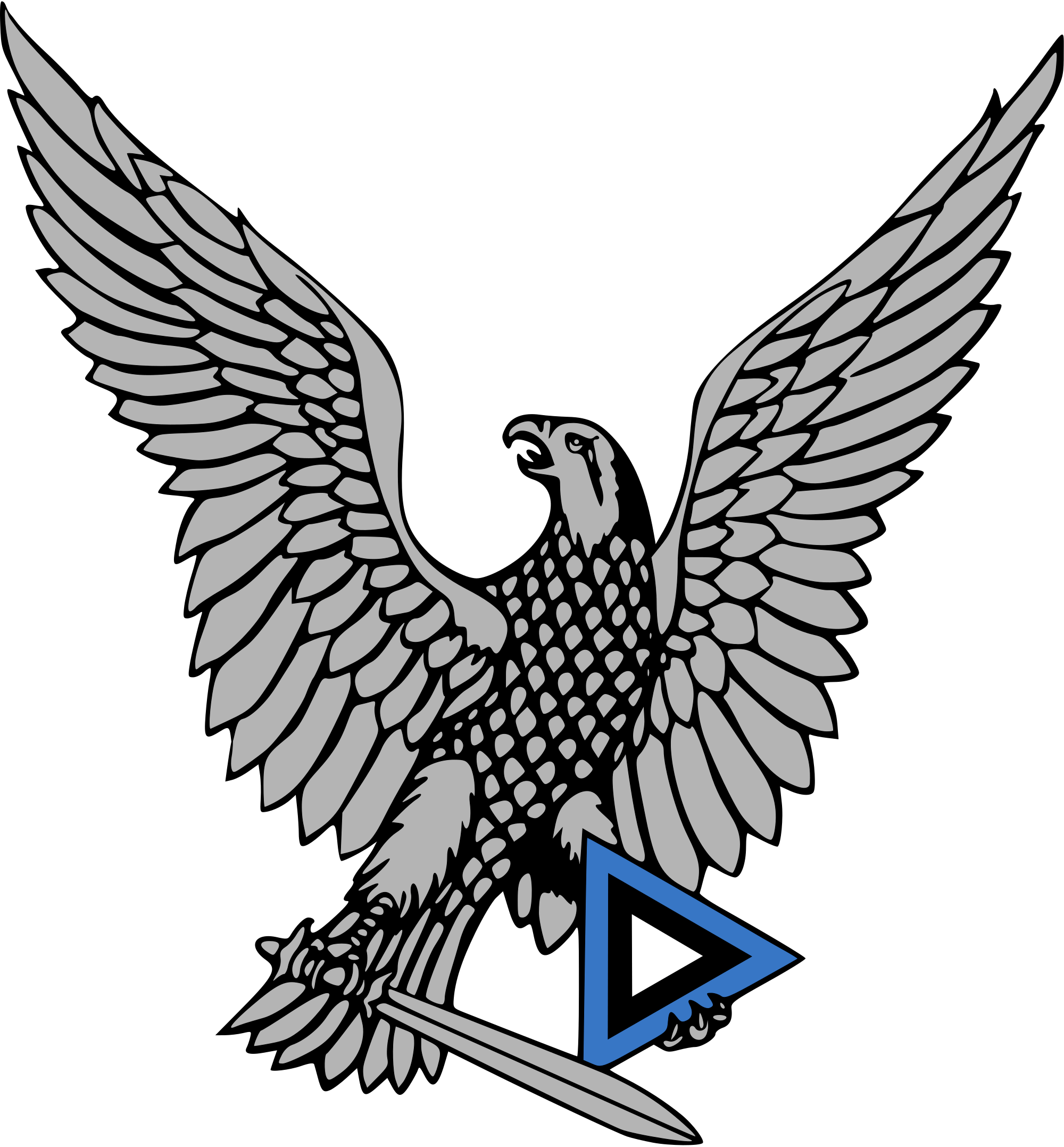 Montgomery County Maryland Flag - Estonian Air Force Logo (2000x2155), Png Download