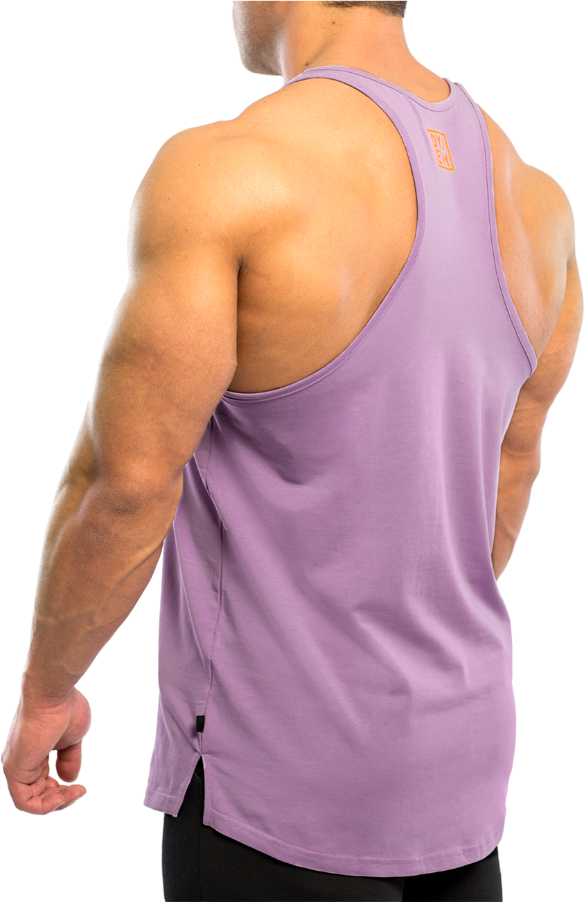 Primal Stringer - Light Purple - Active Tank (1300x1300), Png Download