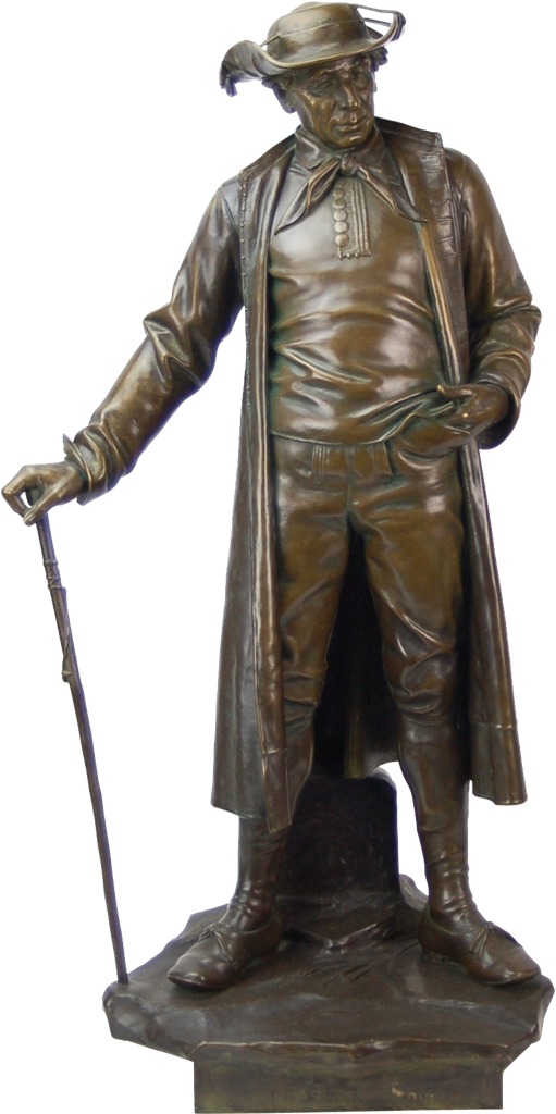 Go To Image - Bronze Sculpture (1023x1023), Png Download