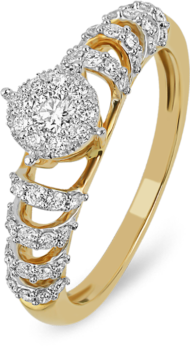 Org08196 - Org14001 - Engagement Ring (1200x1000), Png Download