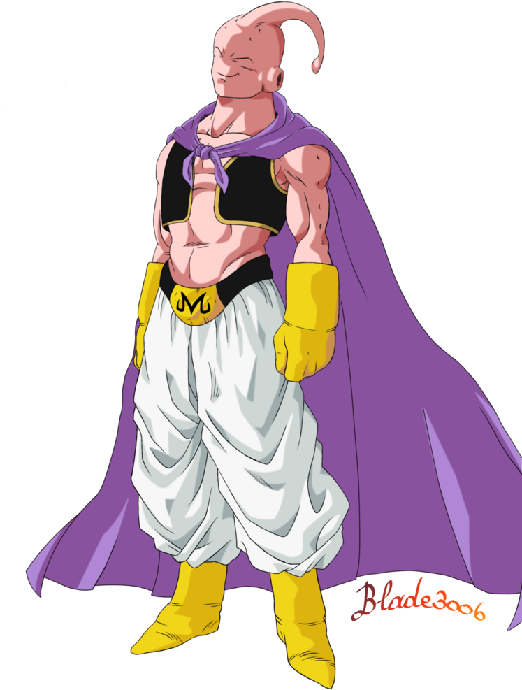 Png - Majin Buu Slim Png (807x989), Png Download