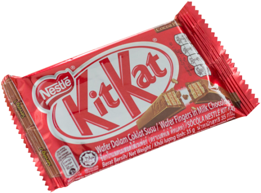 Second From The Top Spot For Plain Bar Chocolate Are - Kit Kat (900x600), Png Download