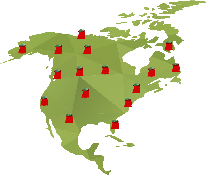 Map - Mexico Highlighted On America Map (715x624), Png Download