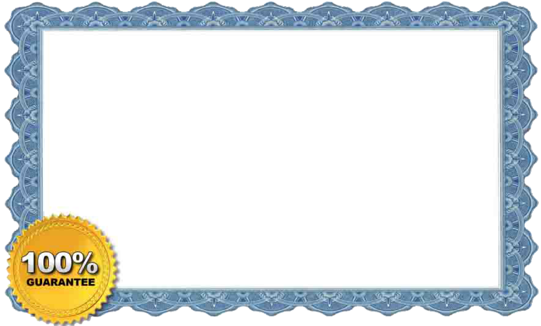 We Are So Confident You Wild Enjoy Our Classes Offer - Certificate (784x485), Png Download