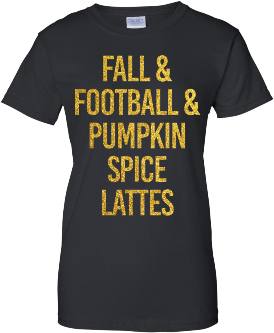 Fall And Football And Pumpkin Spice Lattes Funny Ladies' - Senior Shirts For Parents (1155x1155), Png Download
