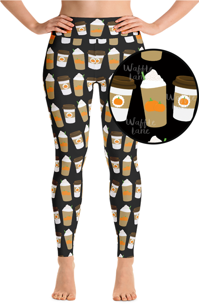 Pumpkin Spice Latte - Pajamas (640x1024), Png Download