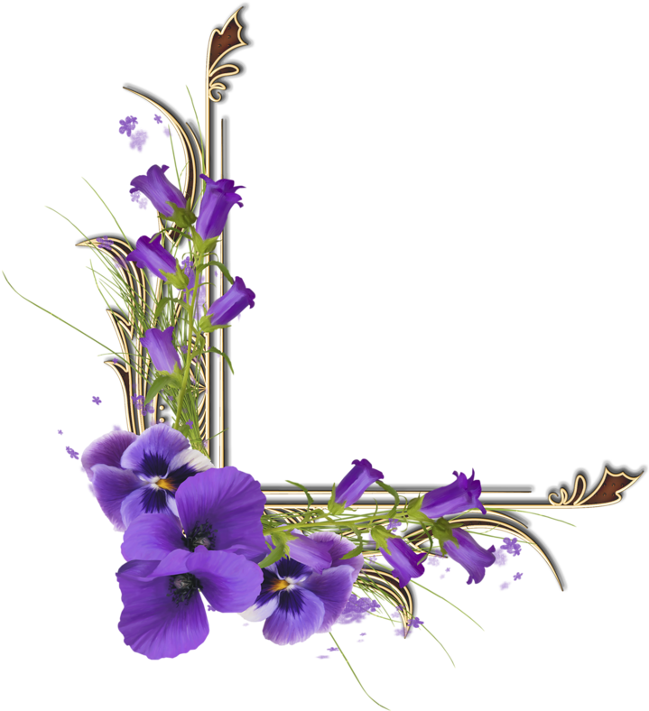 Page 35 Free Flower Clipart, Boarders And Frames, Photo - Frame For Celebration Png Hd (734x800), Png Download