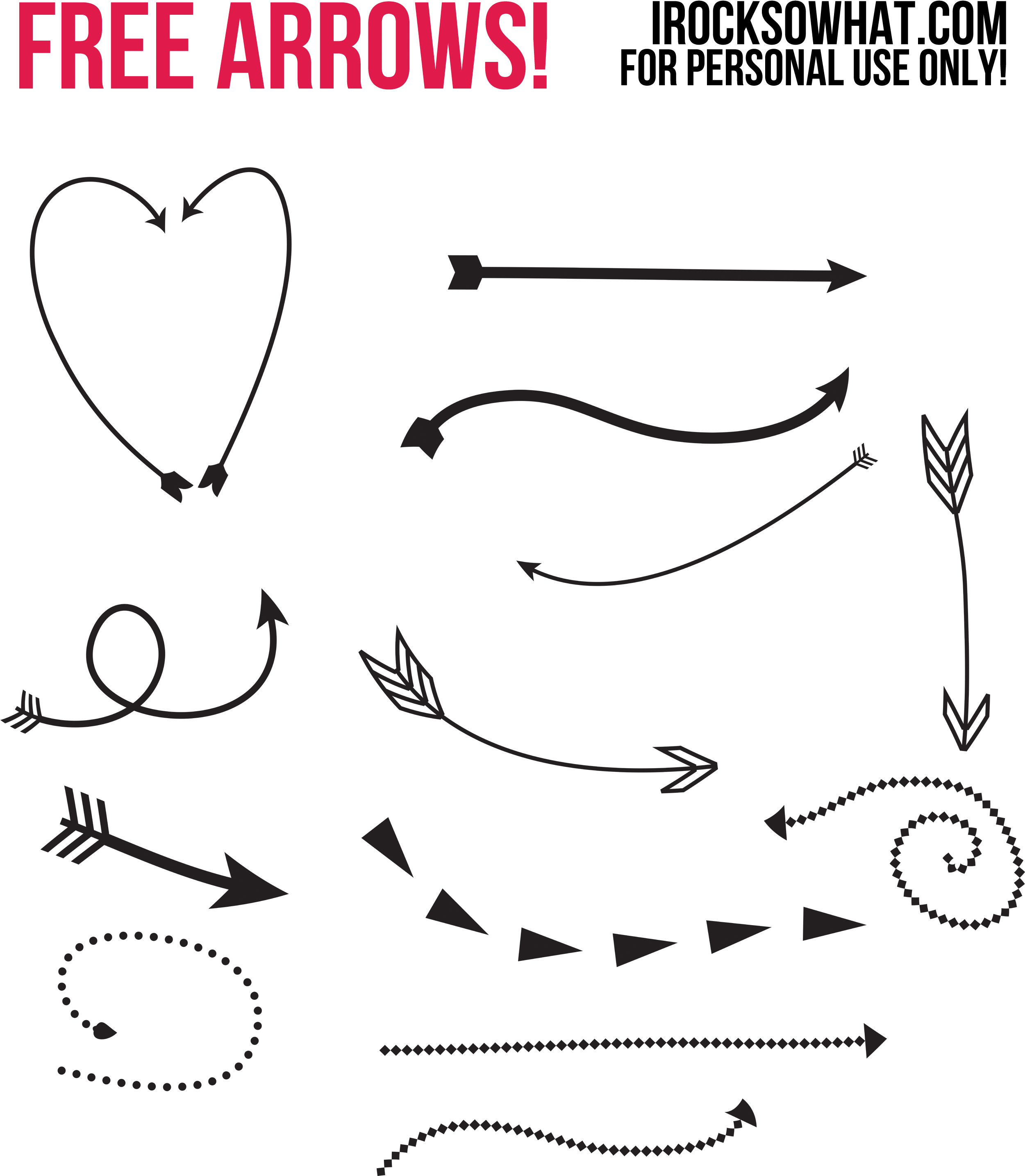 Free Photoshop Arrows 20594 - Brush Mũi Tên Photoshop (2500x2900), Png Download