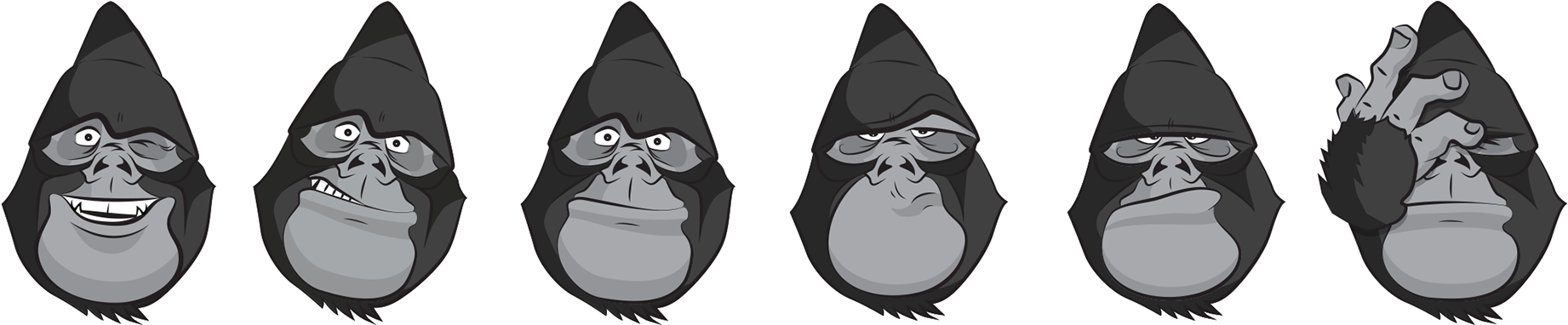 To Get The Message Across In A Friendly Way, We've - Mountain Gorilla (1920x491), Png Download