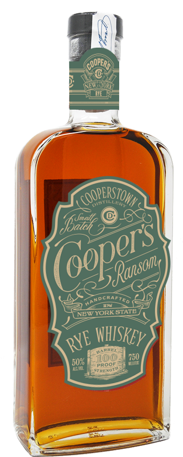 Cooper's Ransom Rye Whiskey - Coopers Classic Whiskey (370x936), Png Download