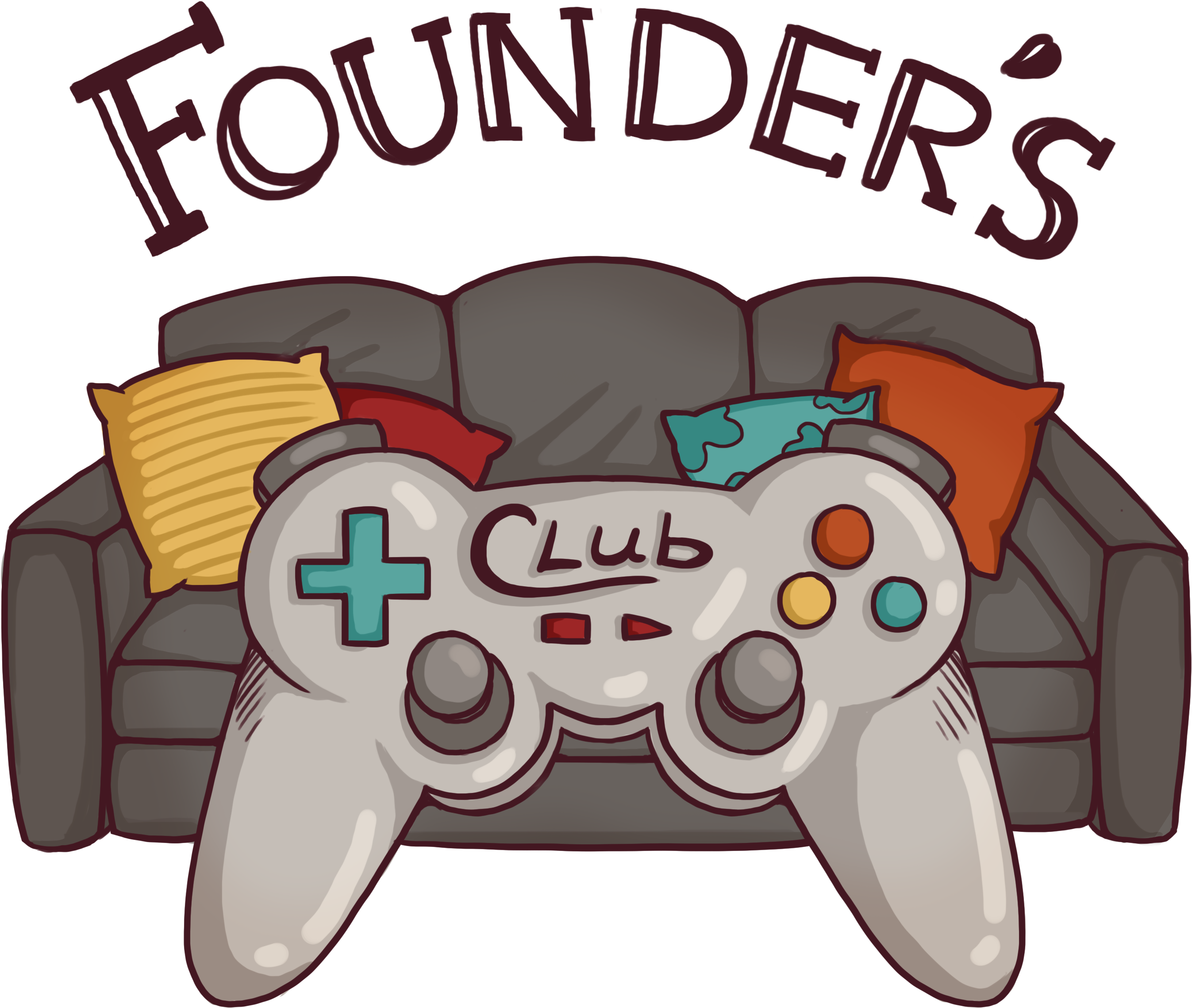 Founders Logo - Game Controller (3000x3000), Png Download