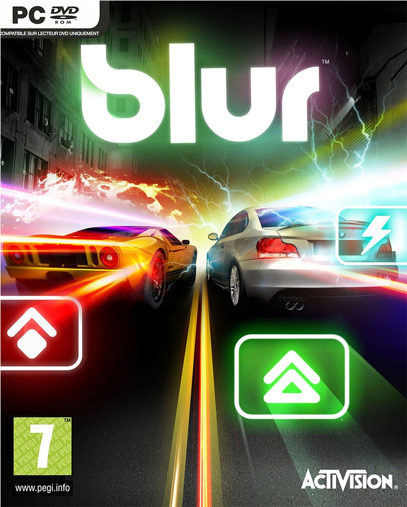 Xbox Blur Game Poster (1000x1000), Png Download
