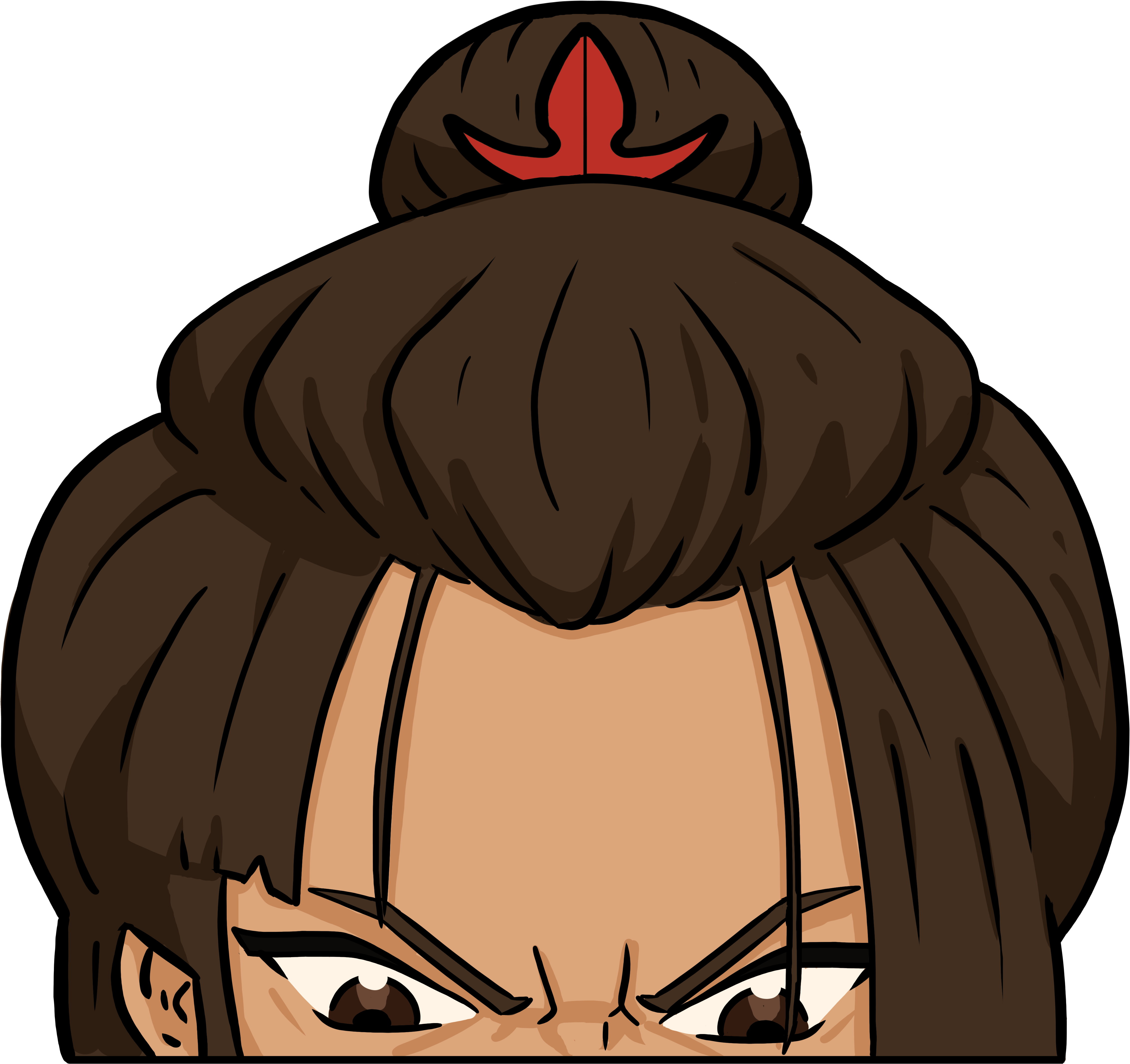 Azula Sticker - Cartoon (6000x6000), Png Download