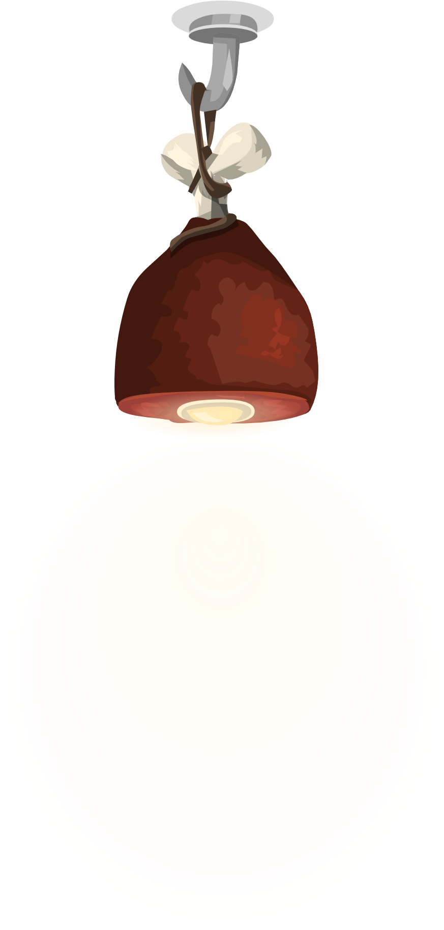 Light Lamp Lighting Hanging Bulb - Lampshade (973x1920), Png Download