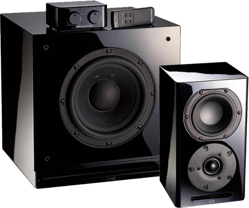 Cg Stereo System Rsl The Music Connoisseurs Ⓒ - Loudspeaker (812x680), Png Download