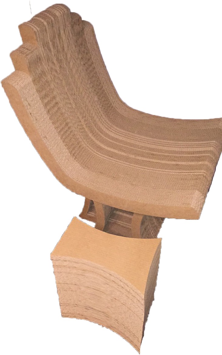 Bouquet Was Made For Sister's Wedding, Cardboard Chair - Outdoor Furniture (750x1208), Png Download