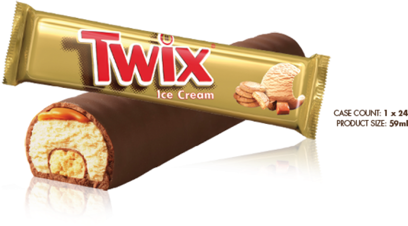 Click Image For Gallery - Twix Ice Cream Bar King (800x800), Png Download