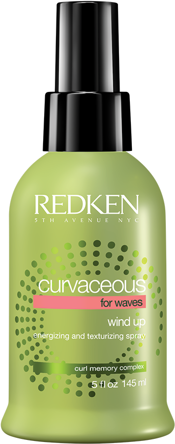 Redkencurvaceous Wind Up Leave-in Spray - Redken Curvaceous Wind Up (1200x1200), Png Download