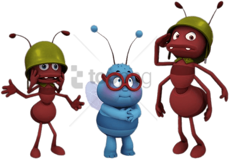Free Png Download Barry And The Ants Clipart Png Photo - Maya The Bee Paul (850x627), Png Download