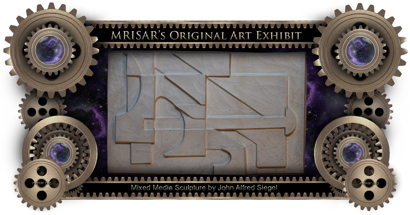 Original Mixed Media Abstract Sculpture By John Alfred (1373x720), Png Download