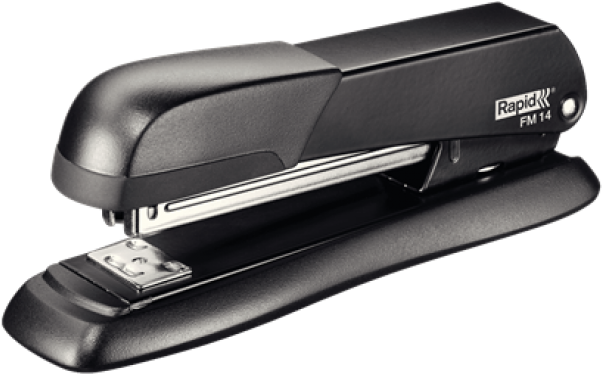 Stapler - Rfm14 - Rapid Fm14 - Stapler - 25 Sheets - 24/6, 26/6 - Metal, (840x840), Png Download
