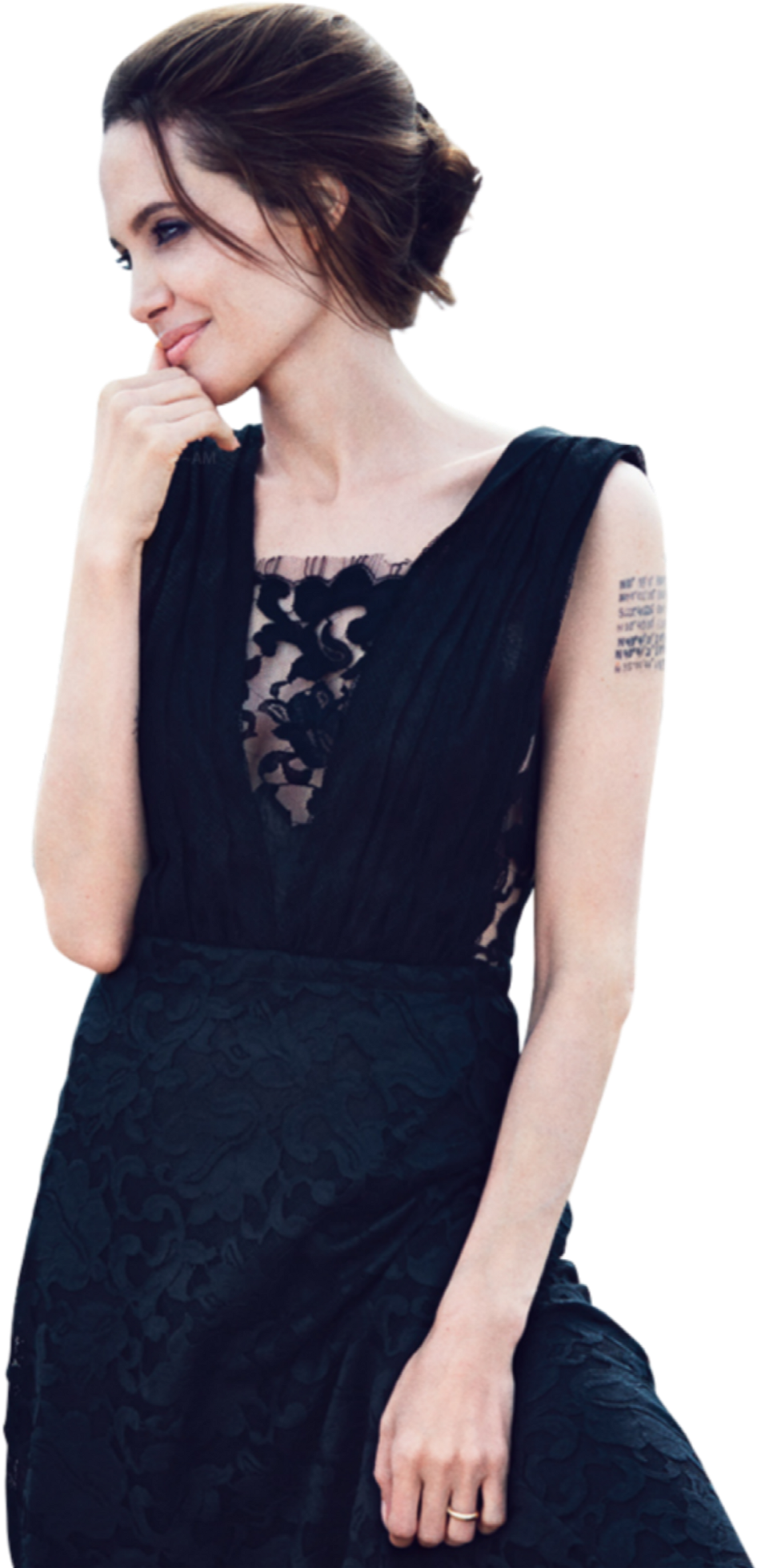Angelinajolie Sticker - Angelina Jolie (1024x1982), Png Download