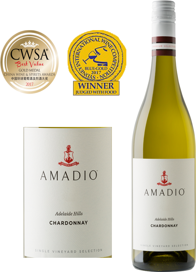 2016 Amadio Chardonnay - Sydney International Wine Competition (756x945), Png Download