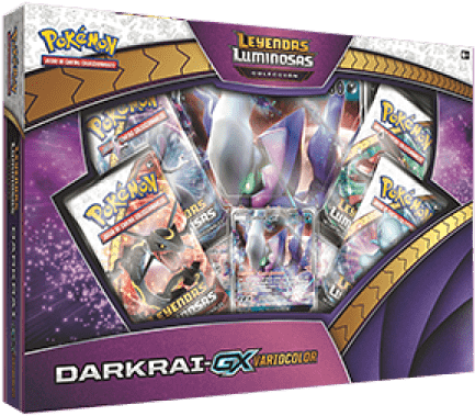 Caja Darkrai Gx Colección Especial Variocolor - Coffret Darkrai Gx Chromatique (600x600), Png Download