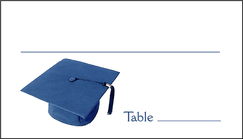Place Card - Graduation Party Invitations (1660x888), Png Download