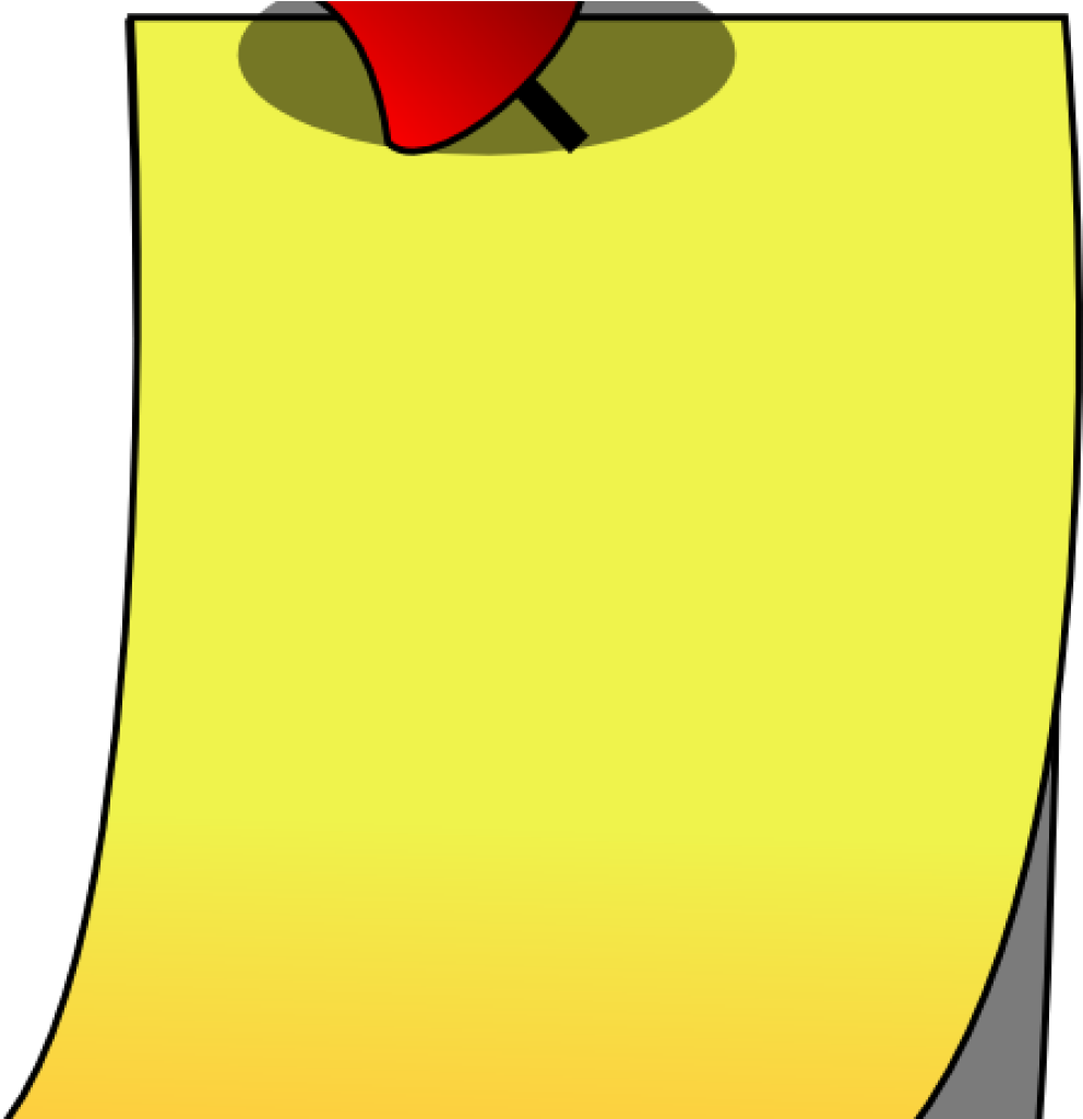 Post It Note Clip Art Post It Note Clip Art At Clker - Circle (1024x1024), Png Download