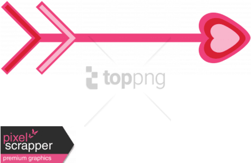 Free Png Download Arrowpink Png Images Background Png - Heart (850x553), Png Download