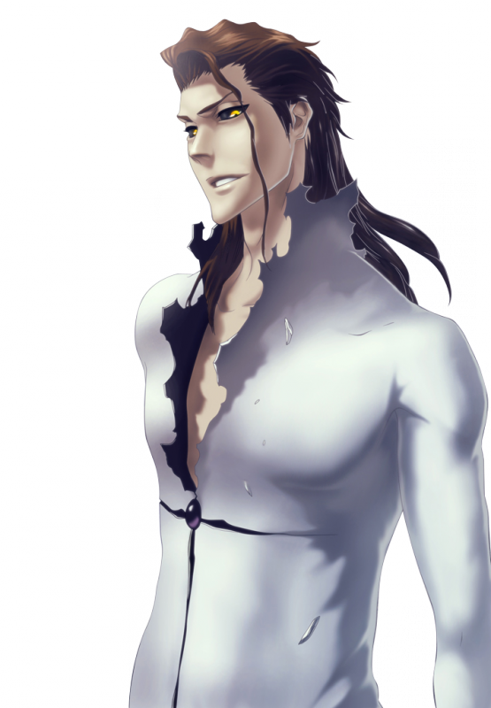 Aizen Vs Ichigo - Bleach Urahara Villain (555x800), Png Download