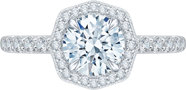 Metal - Engagement Ring (1000x1000), Png Download